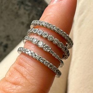 Sterling silver bands